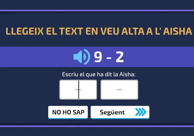 Prova de càlcul NeurekaCalc: escriure en xifres l’operació que s’escolta