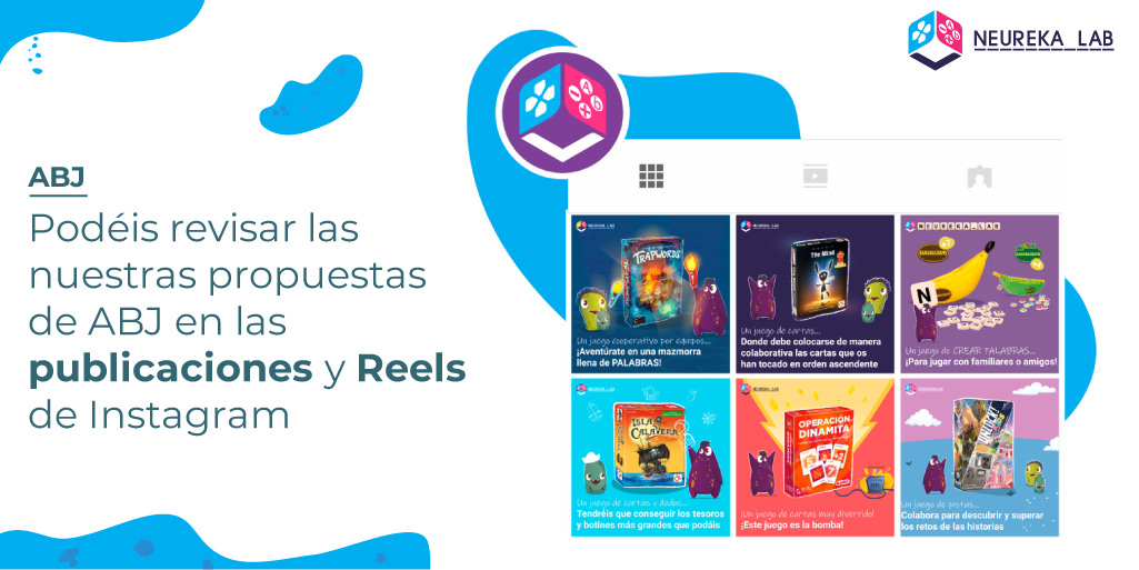 Podéis revisar nuestras propuestas de ABJ en las publicaciones y Reels de Instagram.